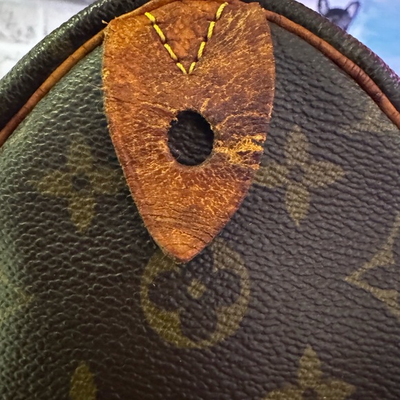 ❤️Louis Vuitton 35 Monogram Speedy Hand Boston Bag Old Model #2 - Picture 7 of 12